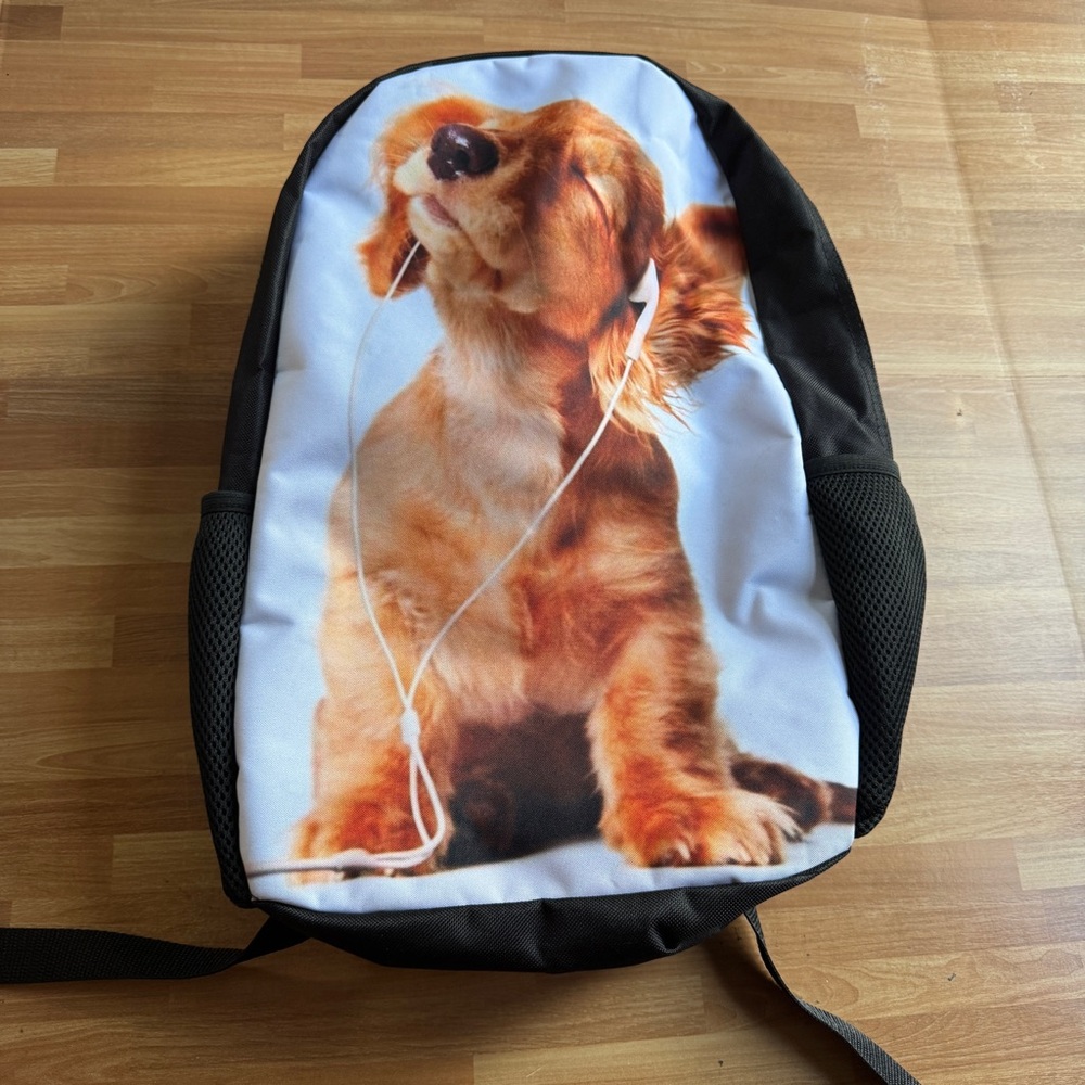 Puppy back pack unisex
